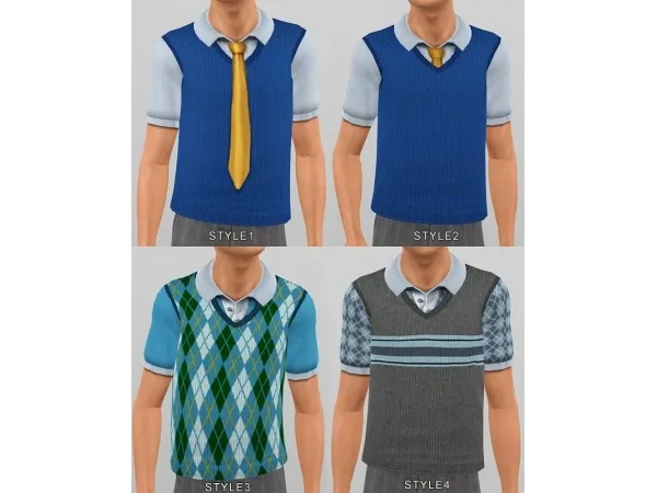Clothing for Males by oepu - The Sims 3 Custom Content