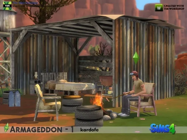 Alpha kardofe_Armageddon 1 - The Sims 4 Custom Content