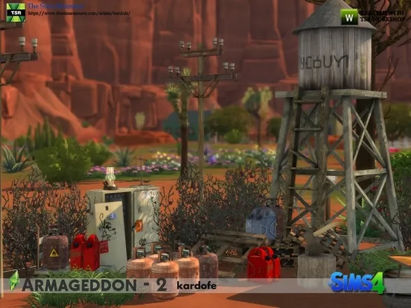 Alpha kardofe_Armageddon 2 - The Sims 4 Custom Content