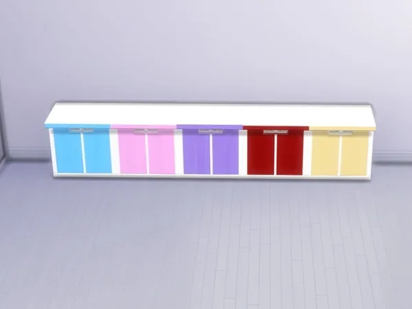 Luscious Kitchen Island White Trim - The Sims 4 Custom Content