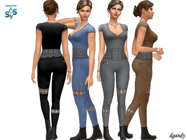 Maxis Match Apocalypse Jumpsuit 20200508 - The Sims 4 Custom Content