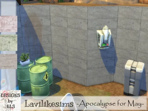 Alpha Dusty Planks - The Sims 4 Custom Content