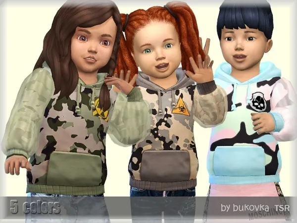 Maxis Match Hoody Apocalypse - The Sims 4 Custom Content
