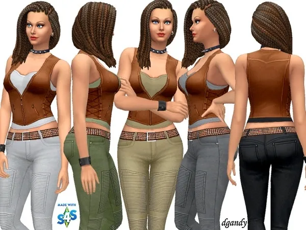 Maxis Match Apocalypse Top 20200509 - The Sims 4 Custom Content