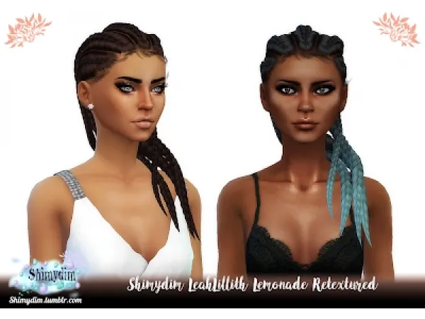Alpha S4 LeahLillith Lemonade Retexture Ombre Naturals Unnaturals - The Sims 4 Custom Content