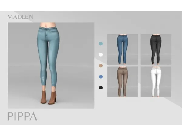 Maxis Match Madlen Pippa Pants - The Sims 4 Custom Content