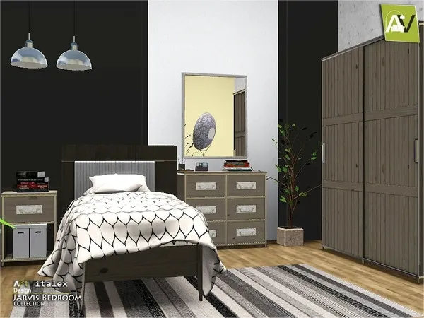Jarvis Bedroom - The Sims 3 Custom Content