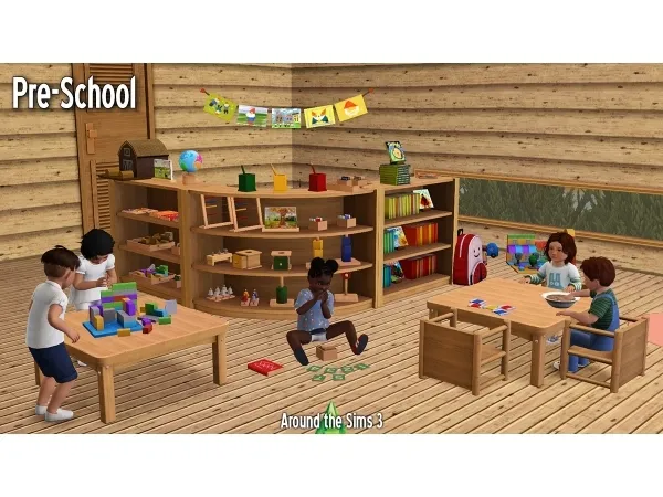 Around Pre school - The Sims 3 Custom Content