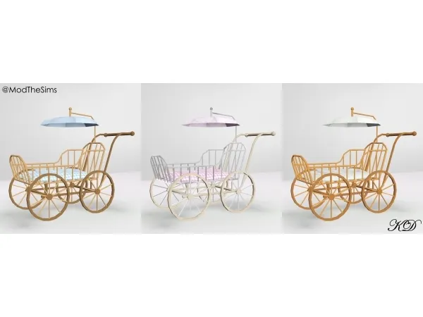 Charlie's Stroller Crib by King_Deadly - The Sims 3 Custom Content