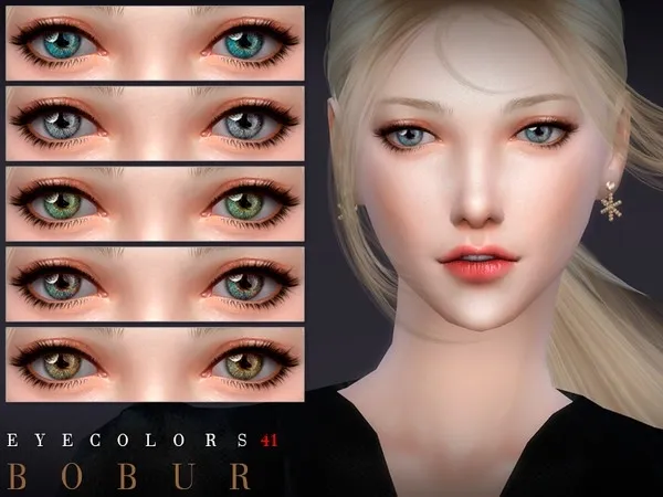 Alpha Bobur Eyecolors 41 - The Sims 4 Custom Content