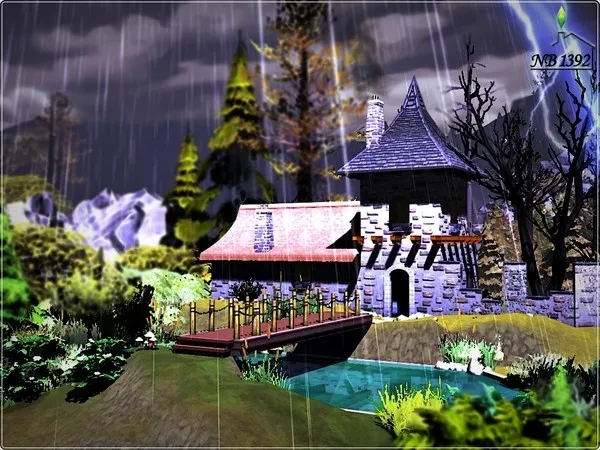Alpha Gargamel's Castle (No ) The Smurfs - The Sims 4 Custom Content