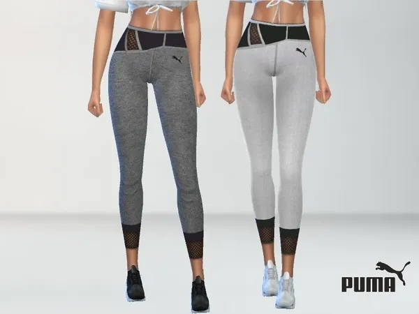 Maxis Match Puma Leggings - The Sims 4 Custom Content