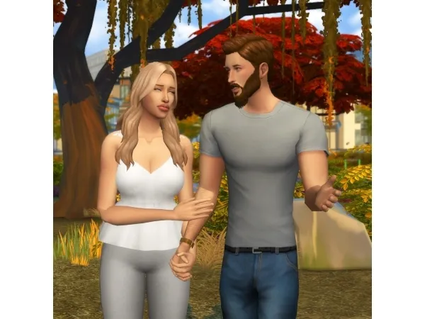 Maxis Match Casual Couples Pose Pack - The Sims 4 Custom Content