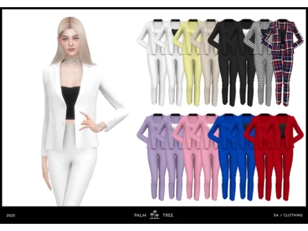 Alpha idol suit by palmtreesims - The Sims 4 Custom Content
