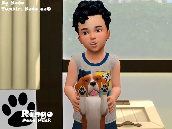 Alpha Ringo Pose Pack - The Sims 4 Custom Content