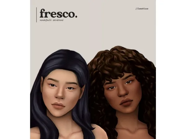 Maxis Match fresco - The Sims 4 Custom Content