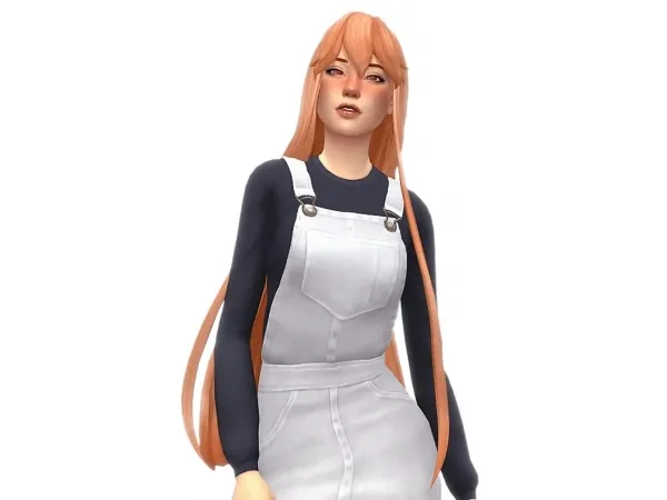 Alpha Gift hair set by simandy - The Sims 4 Custom Content