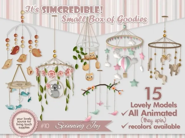 Maxis Match SIMcredible's Spinning Joy - The Sims 4 Custom Content