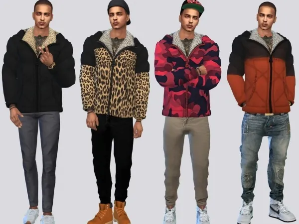 Maxis Match McLayneSims' Nano Hoodie Jacket - The Sims 4 Custom Content
