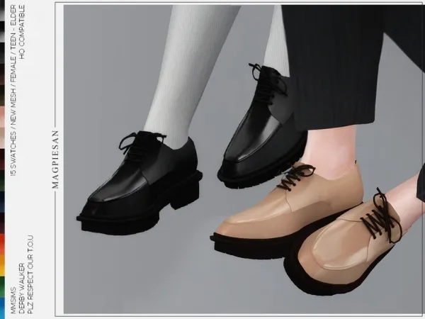 Alpha magpiesan's Derby Walker for AF by thesimsresource - The Sims 4 Custom Content
