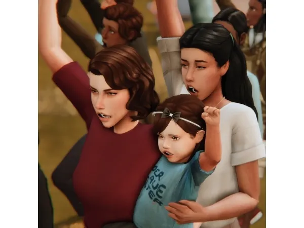 Alpha BLACK LIVES MATTER poses by simsfinds - The Sims 4 Custom Content