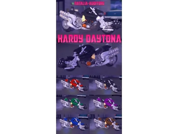 Alpha Hardy Daytona Auditore by Natalia - The Sims 4 Custom Content