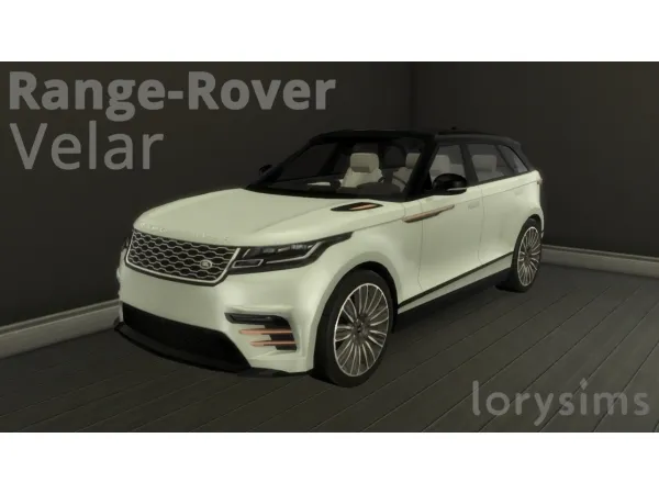 Alpha Range Rover Velar by simsfinds - The Sims 4 Custom Content