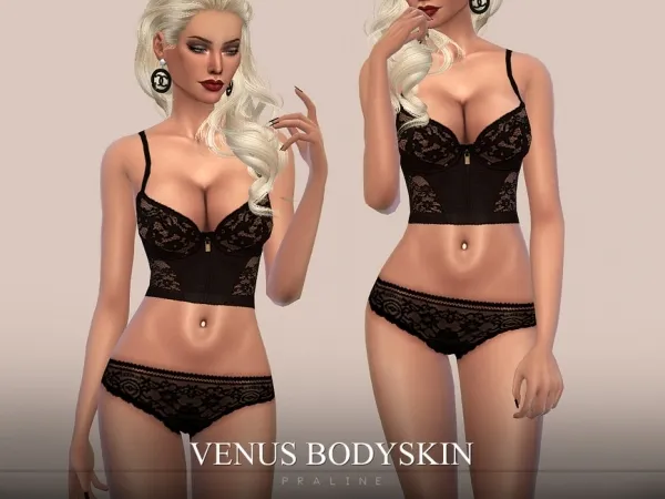 Venus Skin Navelpiercing (4 - The Sims 4 Custom Content