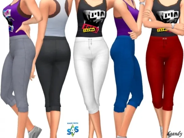 Maxis Match dgandy's Capris 20200604 - The Sims 4 Custom Content