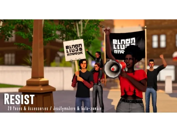 Alpha Resist - The Sims 4 Custom Content