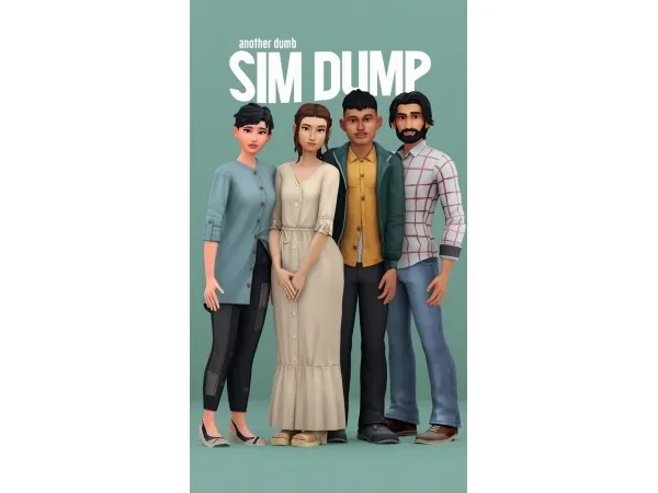 Maxis Match A SMALL SIMS DUMP ( FREE) - The Sims 4 Custom Content