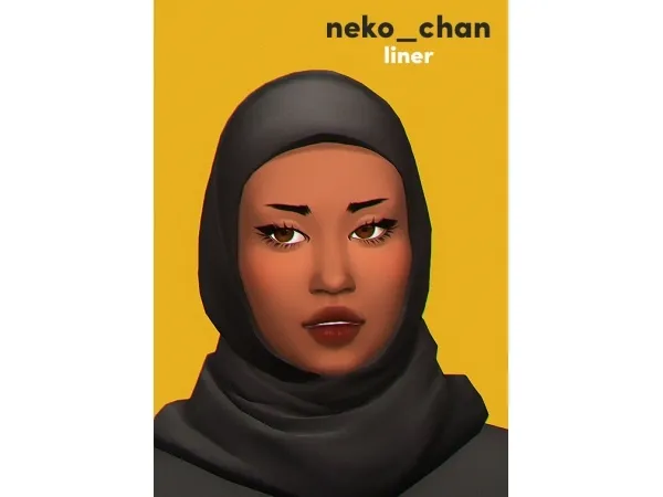Maxis Match NEKO_CHAN LINER - The Sims 4 Custom Content