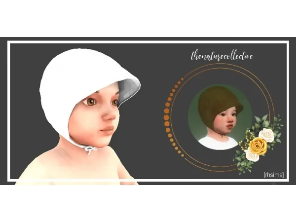 Alpha [rhsims] classic bonnet - The Sims 4 Custom Content