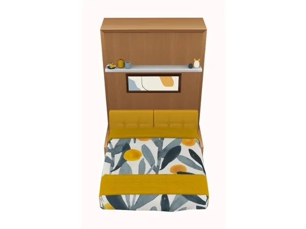 Willow Murphy Bed and Loveseat - The Sims 4 Custom Content