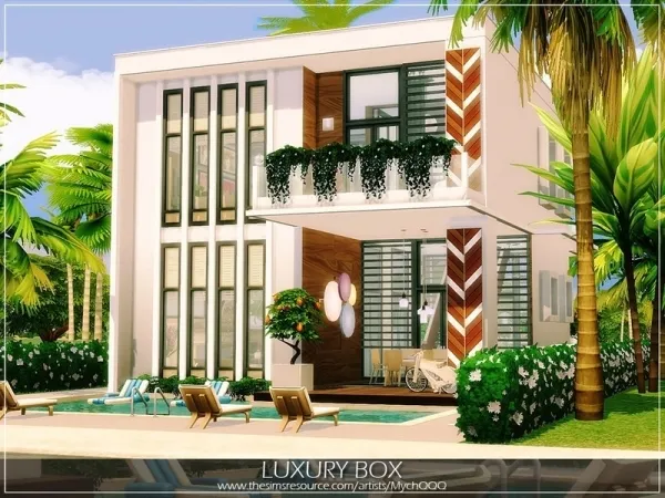 Alpha MychQQQ's Luxury Box - The Sims 4 Custom Content