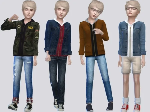 McLayneSims' Elson Top Jacket Kids