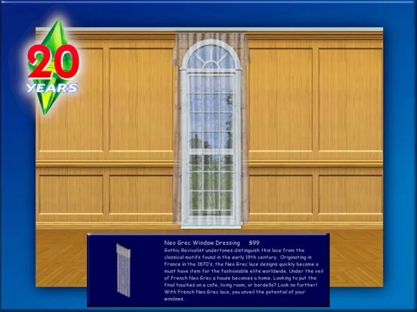 Curtains - The Sims 3 Custom Content
