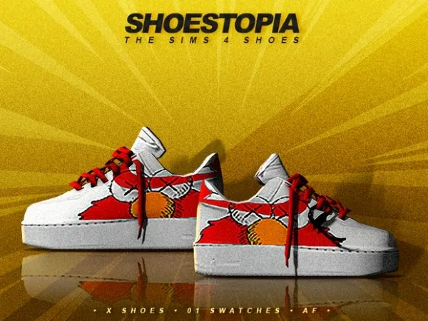 Alpha shoestopia x shoes by shoestopia - The Sims 4 Custom Content