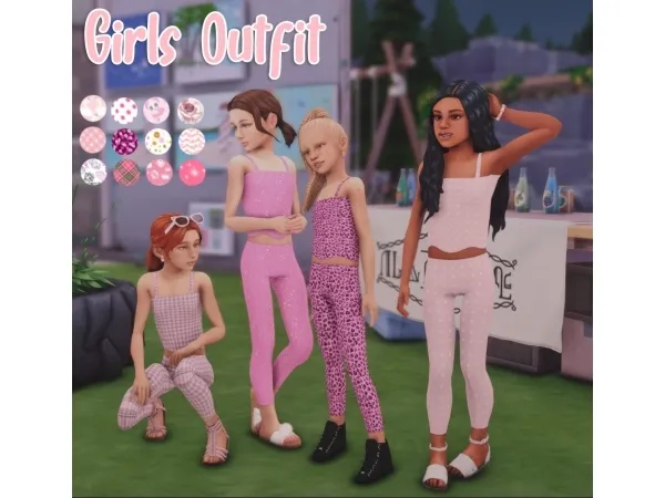 Maxis Match Top Tights - The Sims 4 Custom Content