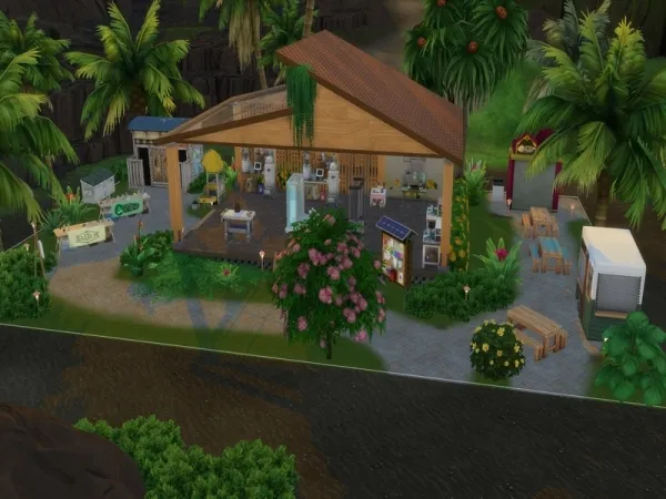 Maxis Match LJaneP6's Sulani Maker Space - The Sims 4 Custom Content