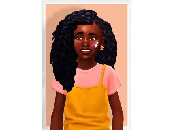 Maxis Match Cornrows Curls Conversions - The Sims 4 Custom Content