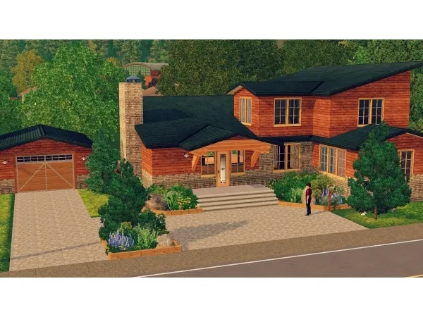New Fork Cabin - The Sims 3 Custom Content
