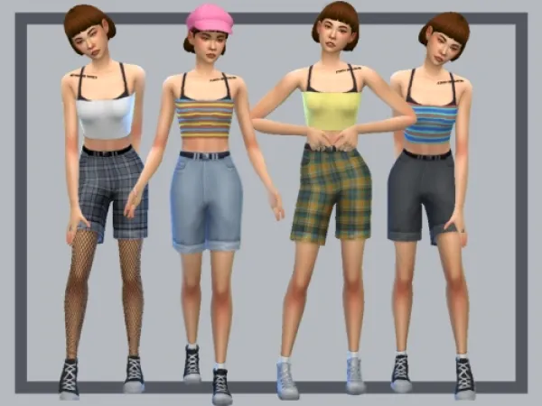 Maxis Match SUMMER OUTFIT - The Sims 4 Custom Content
