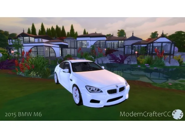 Alpha 2015 BMW M6 - The Sims 4 Custom Content