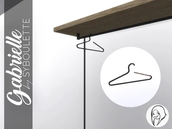 Gabrielle Empty Hanger - The Sims 4 Custom Content