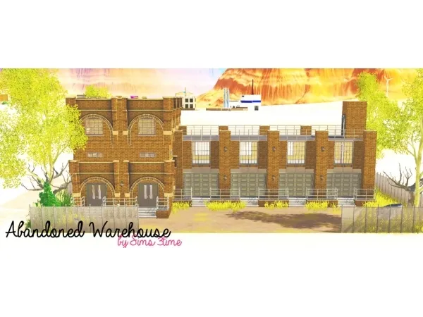 Abandoned Warehouse by Sims3time - The Sims 3 Custom Content