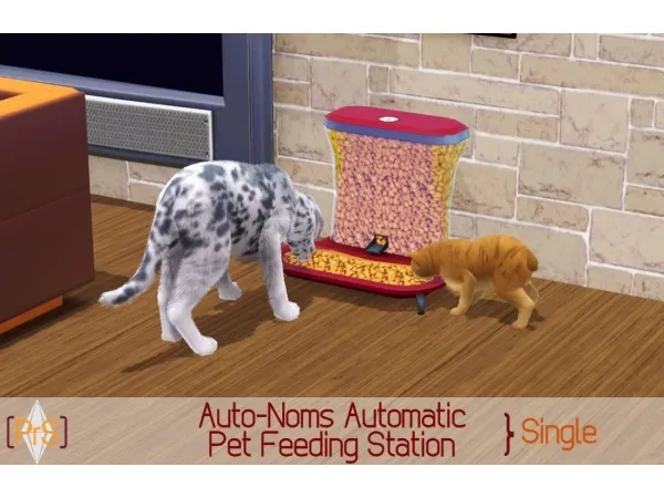 Automatic Pet Feeding Station - The Sims 3 Custom Content