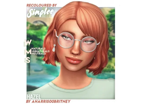 Maxis Match Simplee Recolours aharris00britney Hazel - The Sims 4 Custom Content