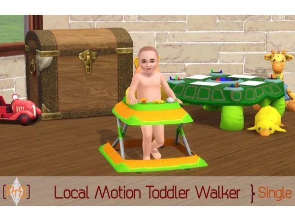 Local Motion Toddler Walker by simsfinds - The Sims 3 Custom Content