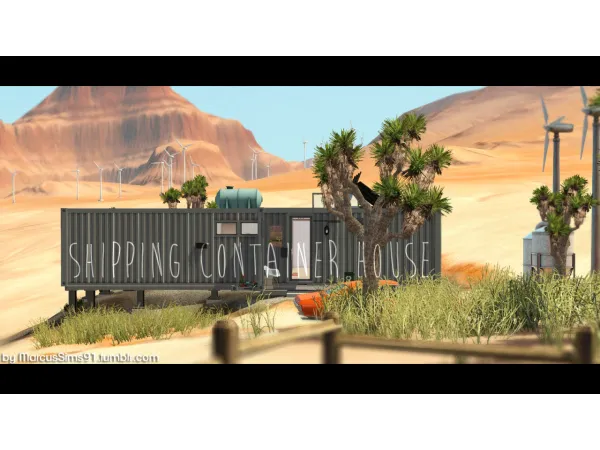 Shipping Container House Stuff - The Sims 3 Custom Content